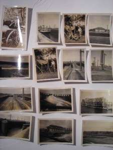   WWII Photos US Soldiers Panama Canal Zone 3.5x2.5 Locks Ships  
