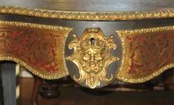 Ornate Antique French Napoleon III Bouille Center Table c. 1870  