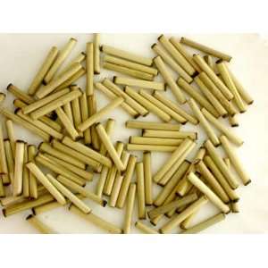  50 HANDCRAFTED 2 3X17 18MM ROUND TUBE BAMBOO BEADS