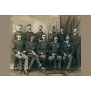  Officers of the 9th Cavalry 24X36 Giclee Paper
