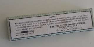 Gillette Office Knife Blades 3 Sealed Boxes in Case UNOPENED Rare 