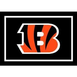   NFL Spirit Cincinnati Bengals Football Rug   533321/1019   54 x 78