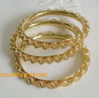 Nice SET OF 3  12 PCS Fashion Metal Bracelet/Cuff #0318  