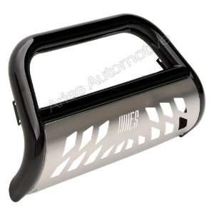  Aries B35 4009 3 Black Bull Bar with Stainless Steel Skid 