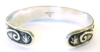 CYNTHIA GALE ~ Sterling Silver Fashion Cuff Bracelet ~ in very good 