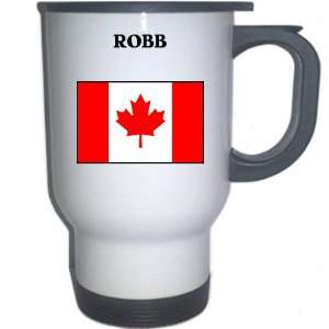  Canada   ROBB White Stainless Steel Mug 