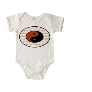  My Ying is Your Yang Organic White Onesie 24 months (38 41 