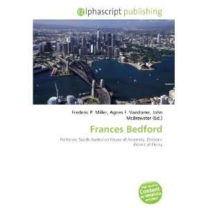  Frances Bedford (9786133596207) Books