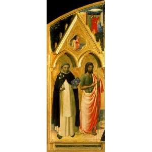  FRAMED oil paintings   Fra Angelico   24 x 64 inches 