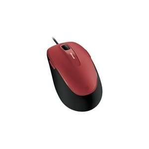  Microsoft 4500 Mouse   BlueTrack Wired   Poppy Red 