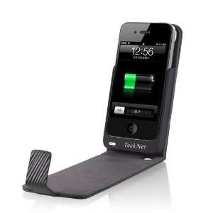   iPhone 4G/4GS Genuine Leather Power Case (1300mAh) For iPhone 4G /4GS