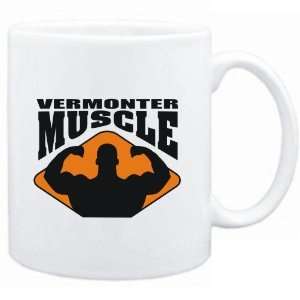  Mug White  Vermonter Muscle  Usa States Sports 