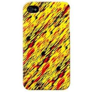  Second Skin iPhone 4S Print Cover (Paint/Yellow 