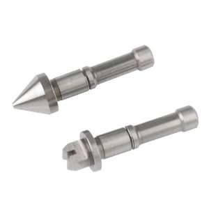 Mitutoyo 126 802, Anvil/Spindle Screw Thread Micrometer Tip Set, 60 