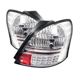  Spyder Auto Toyota Yaris Chrome LED Tail Light Automotive