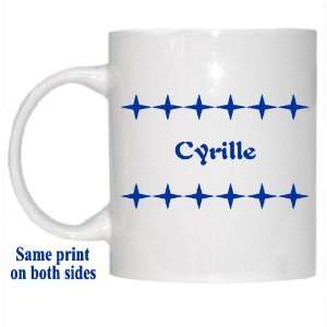  Personalized Name Gift   Cyrille Mug 