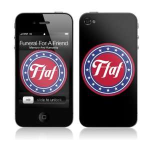 Music Skins MS FFAF10133 iPhone 4  Funeral For A Friend  Circle Badge 