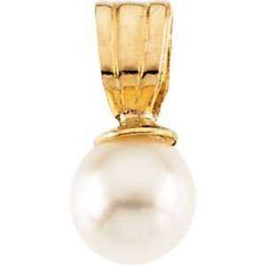 and Stylish 08.50X08.25 MM Youth 04.00 MM Cultured Pearl with 15 inch 