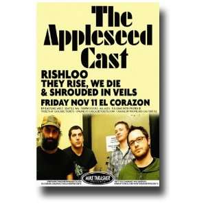  Appleseed Cast Poster   Concert Flyer   Middle States Tour 