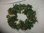 Vintage Plastic Christmas Wreath Candle Base items in Books and 