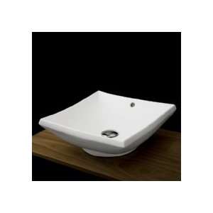  Lacava 5069 001 Vessel Porcelain Lavatory W/ Overflow 