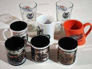 HARLEY MUGS   105TH ANNIVERSRAY GLASSES  