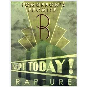  Bioshock Rapture Tomorrows Promise Kept Today Poster 