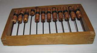 USSR 1960 ORIGINAL Wooden Abacus Vintage Original  
