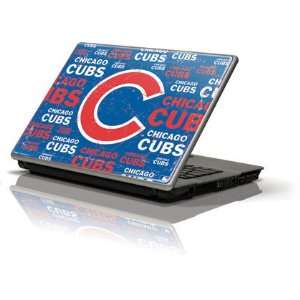 Chicago Cubs  Cap Logo Blast skin for Generic 12in Laptop (10.6in X 8 