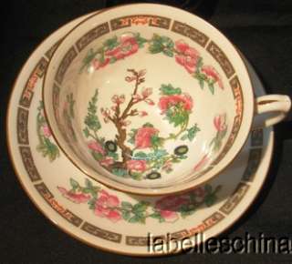 Hammersley Teacup and Saucer Indian Tree HPT  