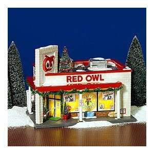  Department 56 Original Snow Village The Red Owl Bakery 