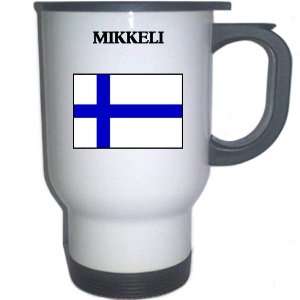  Finland   MIKKELI White Stainless Steel Mug Everything 