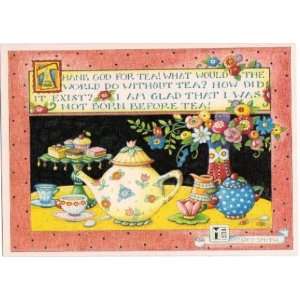   for Tea 1996 Greeting Card 5x7 with Envelope