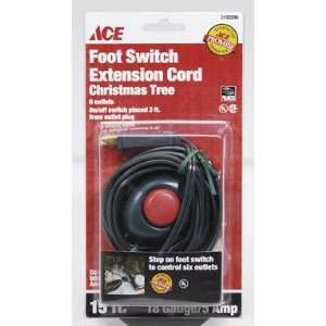    Ace Christmas Tree 6 Outlet Extension Cord (0601)