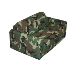  Kids Camouflage Sofa Chair Sleeper Foam Furniture