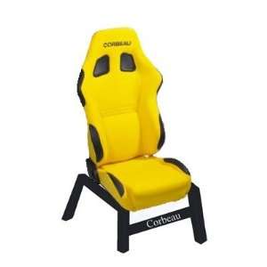 Corbeau 60093 A4 Yellow Cloth Game Chair