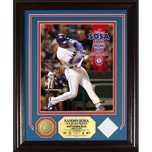  Sammy Sosa 600Th Career Hr Game Used Jersey Photo Mint 