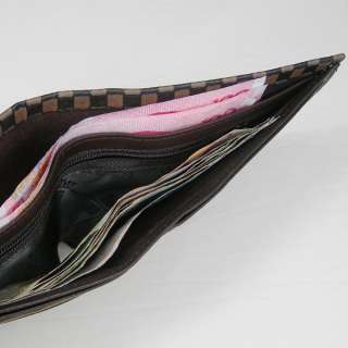 NEW GENUINE leather mens bifold wallet Purse billfold 1288 1  