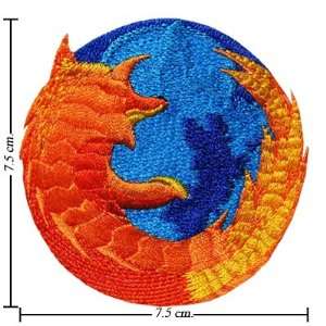  Firefox Web Browser Logo Embroidered Iron on Patches From 