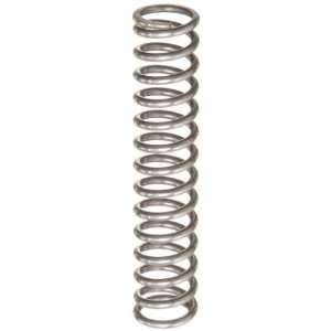 Music Wire Compression Spring, Steel, Inch, 0.72 OD, 0.096 Wire Size 