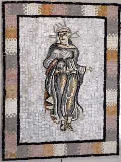 Roman Woman Tunisia/Carthage Mosaic Hand Made ART Africa  