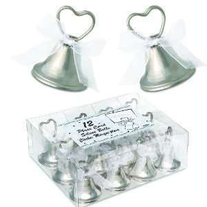  Lets Party By Unique Silver Bell Place Card Holders 