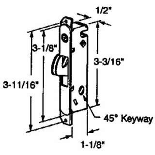 Patio Door Mortise Lock by Prime Line Products 15410 F  