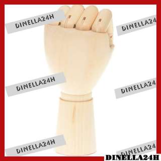 Wooden 15 Joint Moveable Manikin Children Hand Model (8)  