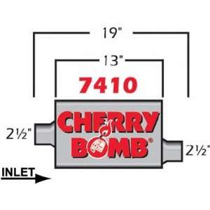  Cherry Bomb 7410 Pro Muffler Automotive
