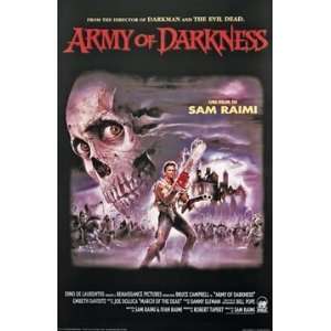  ARMY OF DARKNESS POSTER   22 X 34 MINT #3238