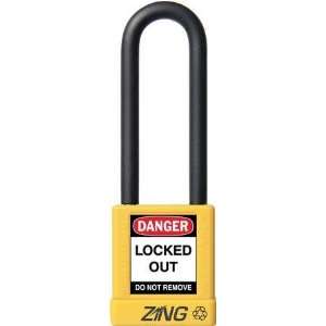  ZING 7055 Padlock,Lockout,RecycLock,KA,Yellow,3