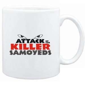    Mug White  ATTACK OF THE KILLER Samoyeds  Dogs