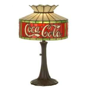 Meyda Tiffany Lamp 74066 20H Coca Cola Accent Lamp