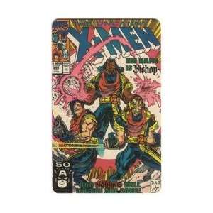   Phone Card 20m Marvel X Men Comic Book Cover Bishop 